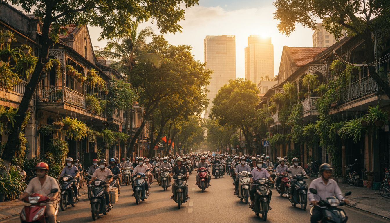 Everyday life in Ho Chi Minh City